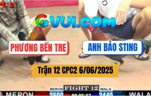 Trận 12 CPC2 6/6/2025 - Anh Phương Bến Tre Và Anh Bảo Sting