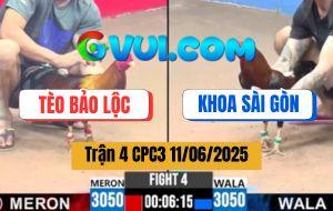 Trận 4 CPC3 11/6/2025 - Anh Tèo Bảo Lộc Và Anh Khoa Sài Gòn