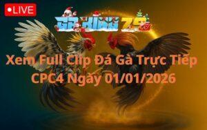 Xem Full Clip Da Ga Truc Tiep CPC4 Ngay 01012026 1