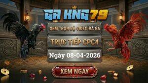 GAKING79 Xem Full Clip Da Ga Truc Tiep CPC4 Ngay 08042026